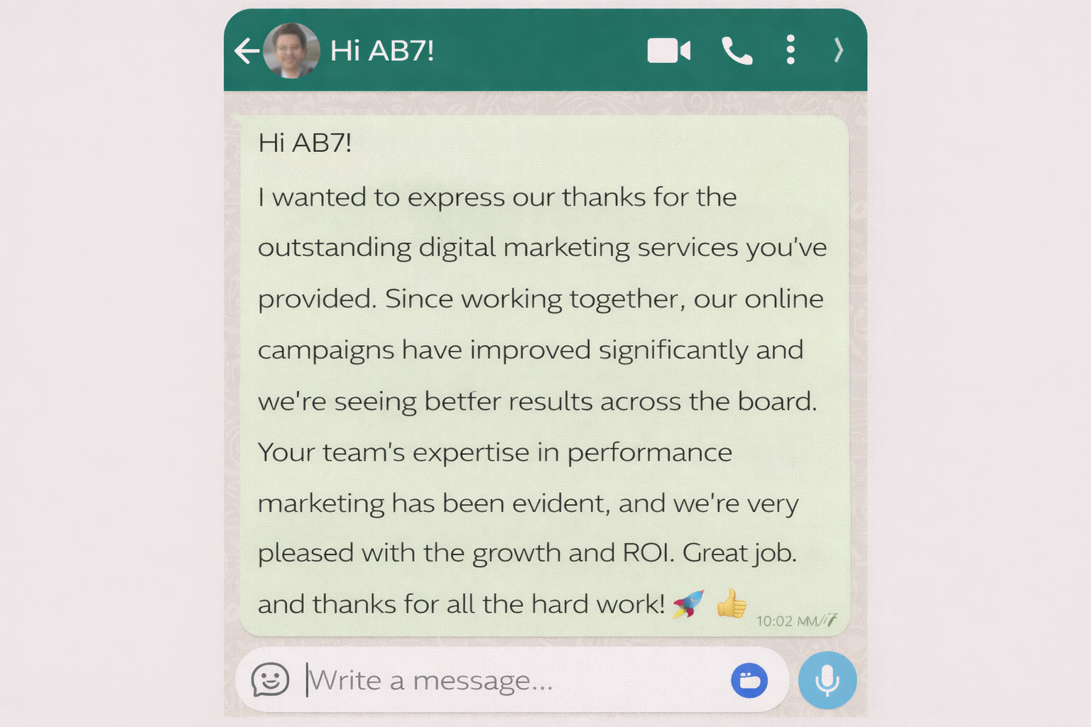 Client review