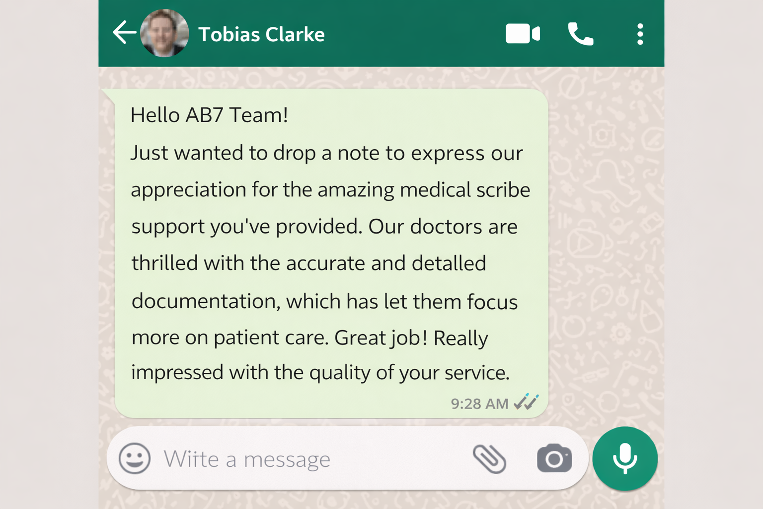 Client review